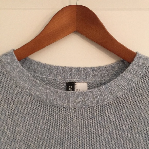 Divided Light Blue Sweater - Picture 3 of 5